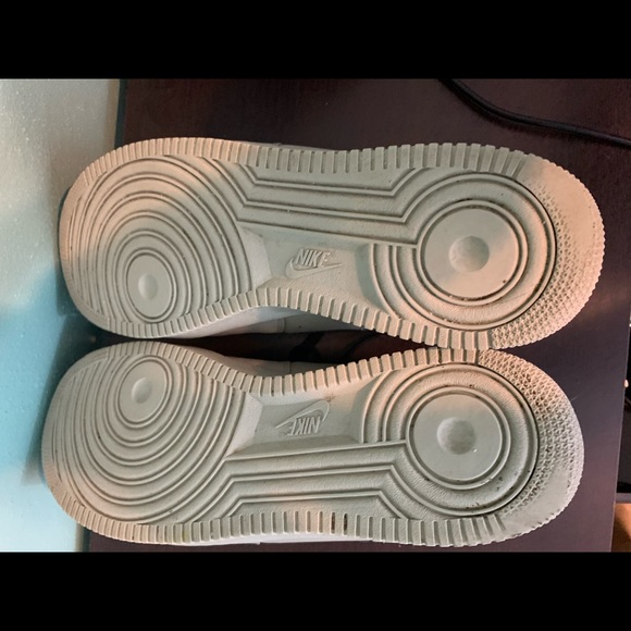 Nike Air Force 1 size 14 silver and black - Picture 9 of 10